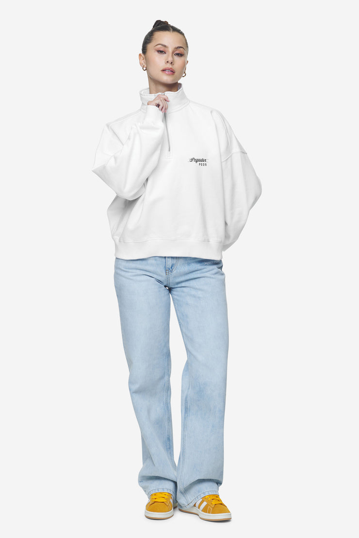 Pegador Lora Wide Leg Jeans Washed Light Blue Preisnachlass