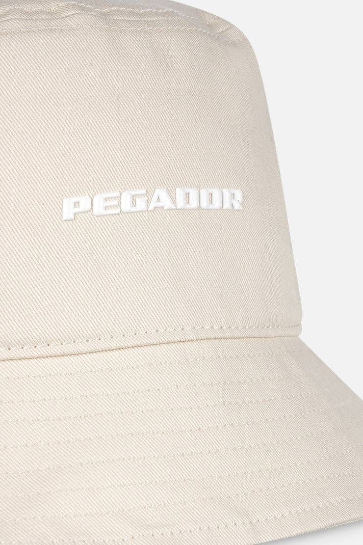 Pegador Logo Bucket Hat Desert Sand White Vatertagsangebot