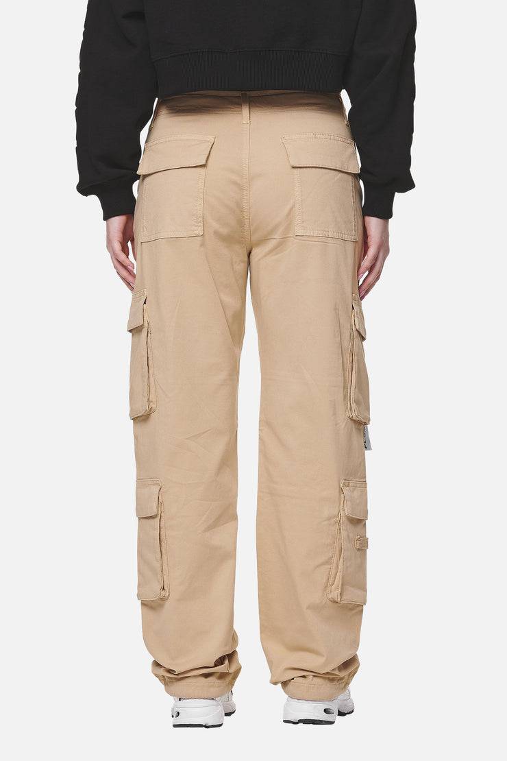 Pegador Tanami Wide Cargo Pants Washed Safari Sand Große Rabatte