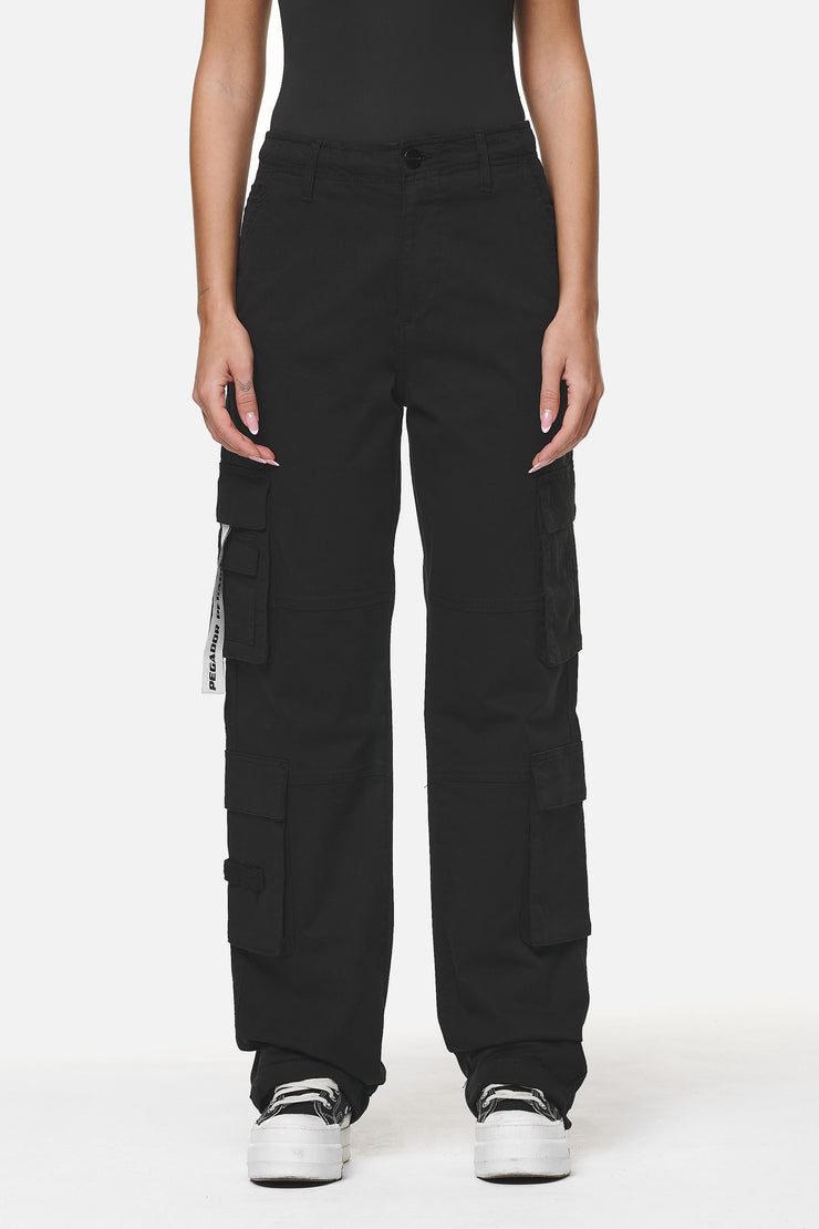 Pegador Tanami Wide Cargo Pants Black Neuheiten