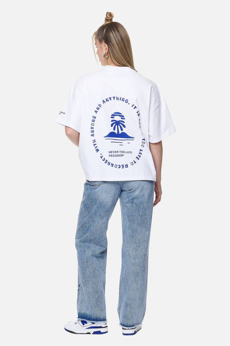 Pegador Palmyra Heavy Oversized Tee White Bestseller