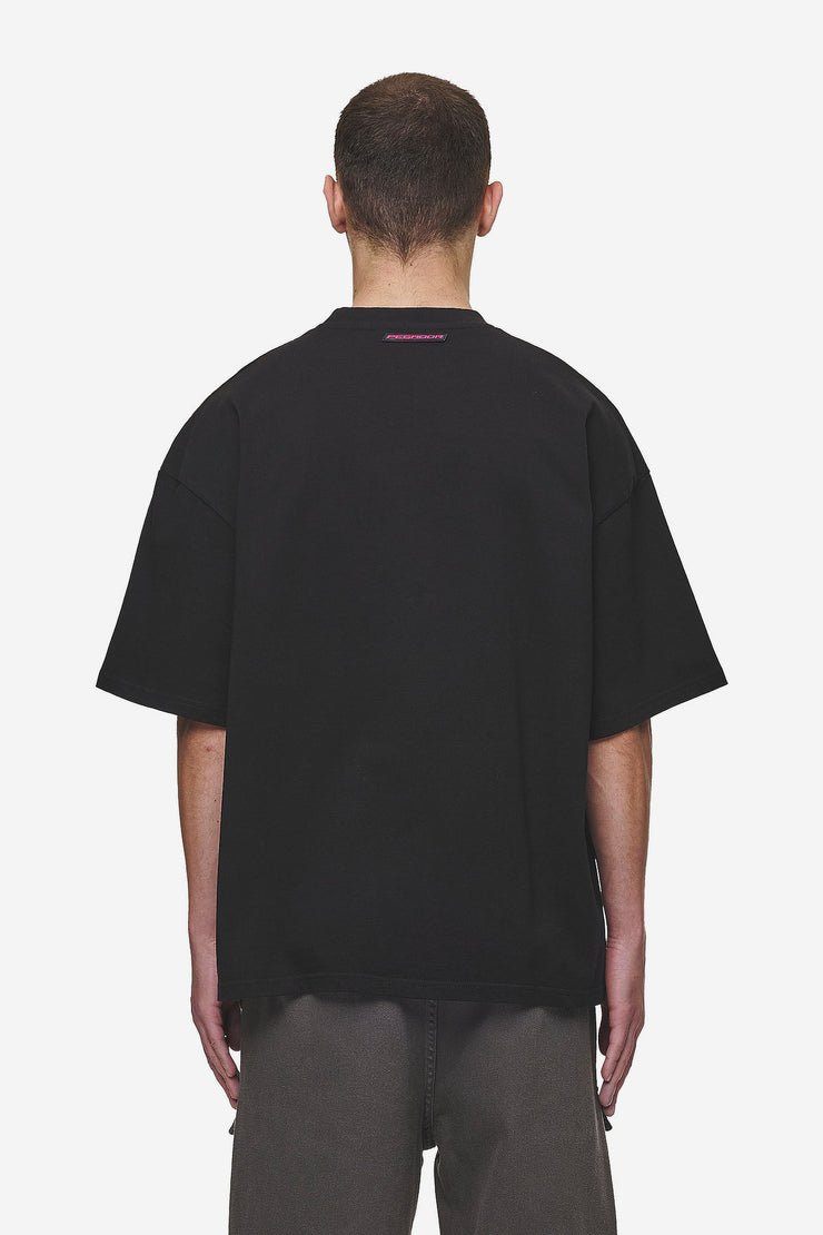 Pegador Carver Boxy Tee Washed Black VIP-Rabatte