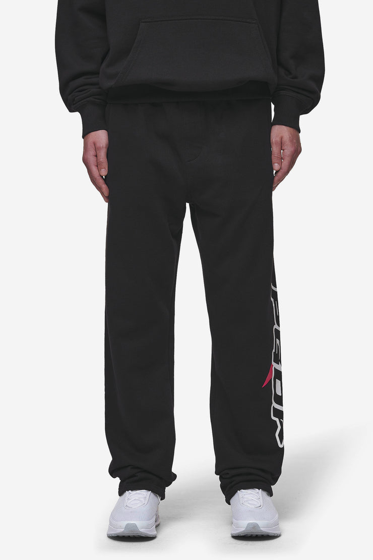 Pegador Blamor Wide Sweat Pants Washed Black Tiefpreis