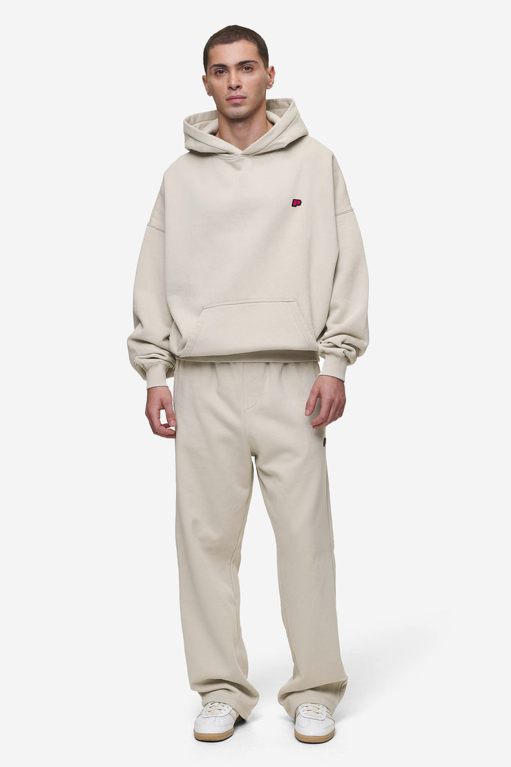 Pegador Leono Loose Sweat Pants Washed Light Beige Virtual Pink Gum Wochenangebot