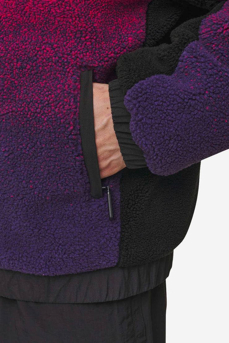 Pegador Absecon Teddy Jacket Virtual Pink Deep Purple Black Clearance-Verkauf