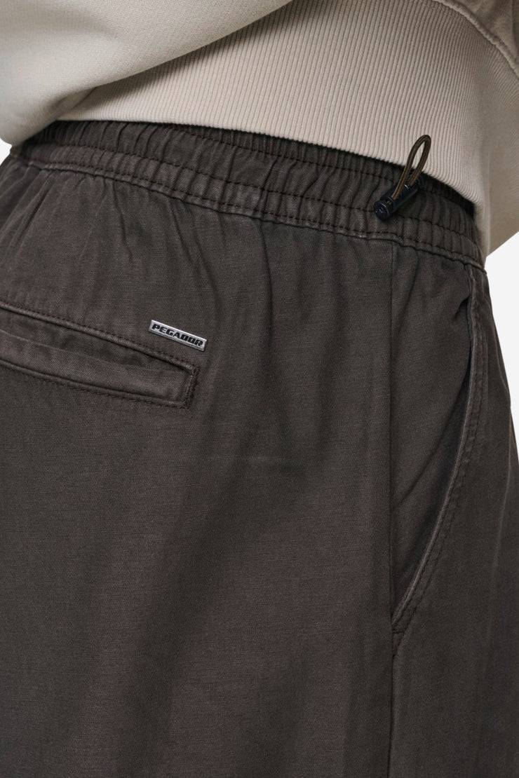 Pegador Ashton Parachute Pants Dark Brown Black Friday Preise
