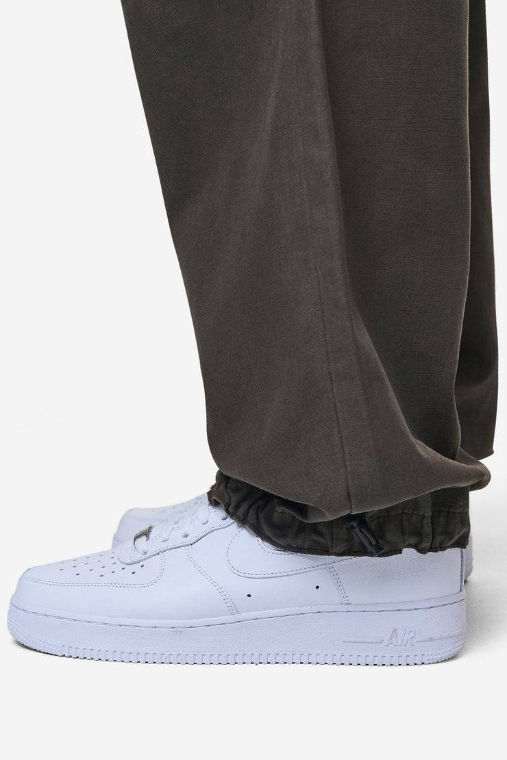 Pegador Ashton Parachute Pants Dark Brown Black Friday Preise