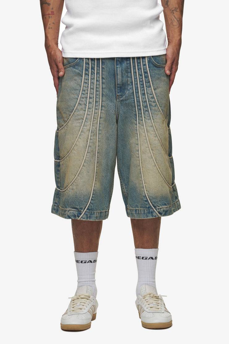 Pegador Treasure Jorts Vintage Blue Online