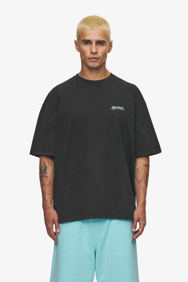 Pegador Patino Oversized Tee Vintage Black Verkauf