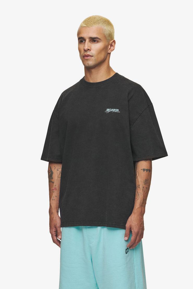 Pegador Patino Oversized Tee Vintage Black Verkauf