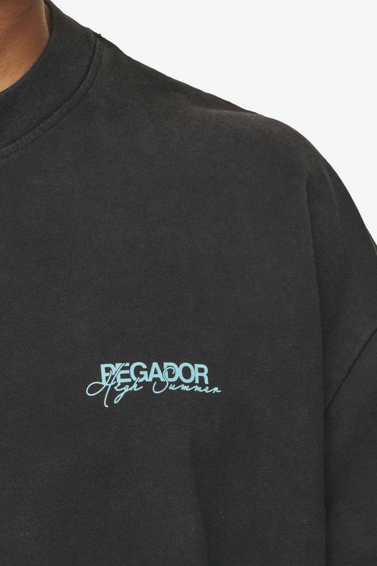 Pegador Patino Oversized Tee Vintage Black Verkauf