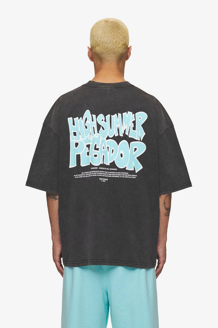 Pegador Farrar Boxy Tee Vintage Black Angebote