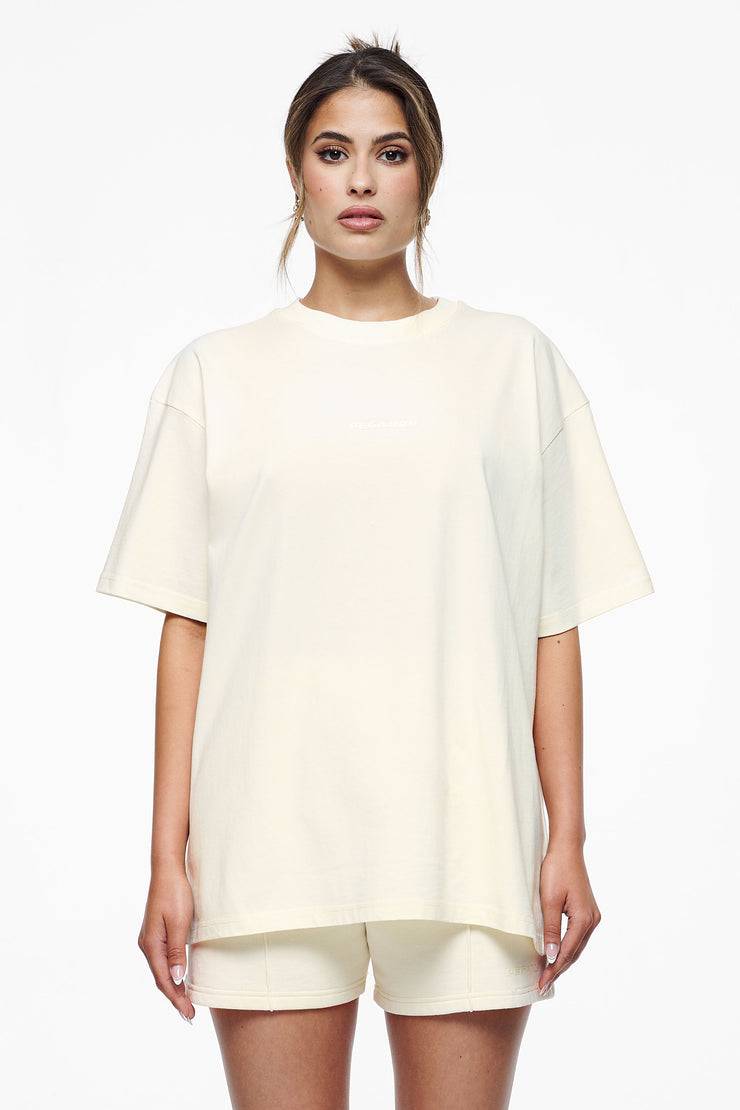 Pegador Bel Air Heavy Oversized Tee Vintage Washed Unbleached Gum im Angebot