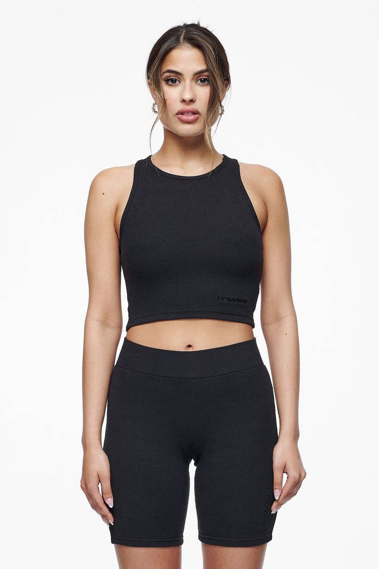 Pegador Ayla Crop Top Black Fabrikverkauf