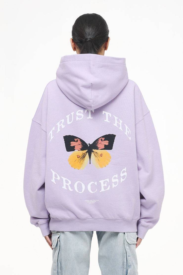 Pegador Mace Oversized Hoodie Vintage Washed Purple Paste Begrenztes Angebot
