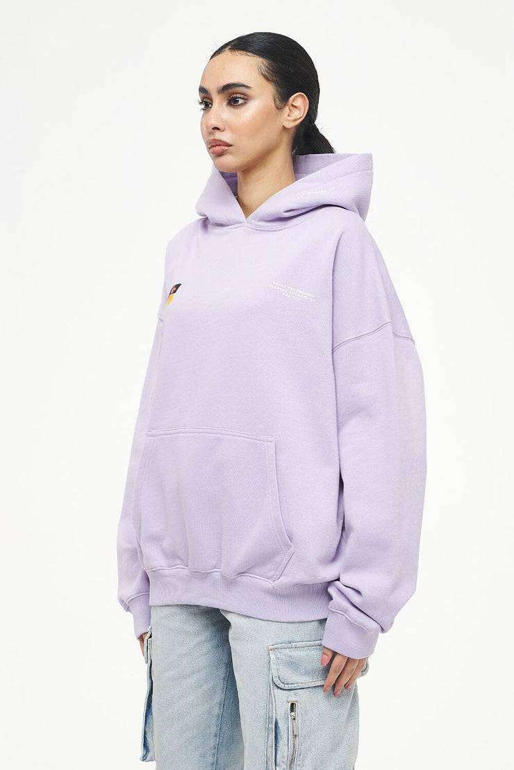 Pegador Mace Oversized Hoodie Vintage Washed Purple Paste Begrenztes Angebot
