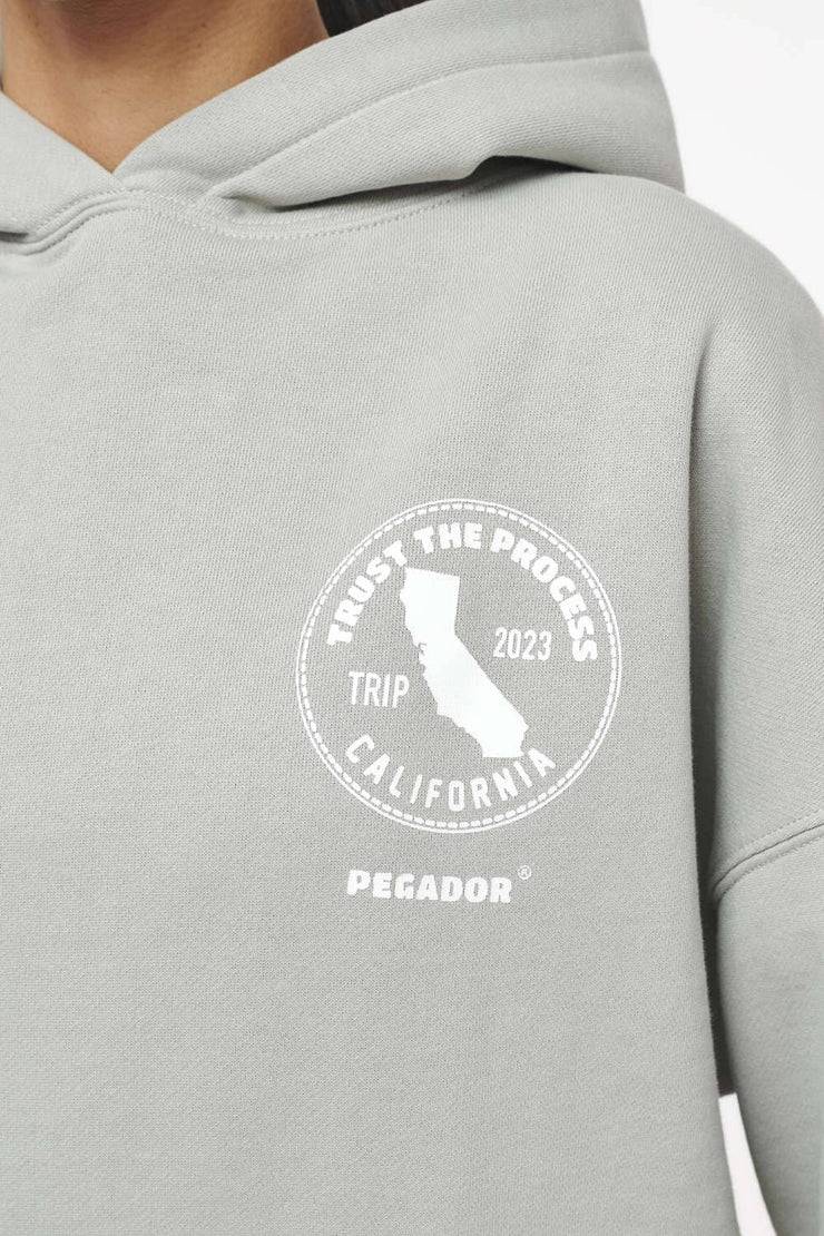 Pegador Jay Oversized Hoodie Vintage Washed Quiet Gray Exklusivangebot