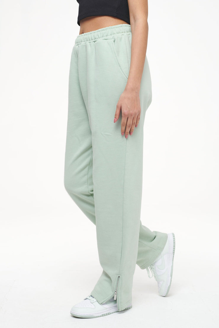 Pegador Olvera Straight Sweat Pants Vintage Washed Milky Green Vatertagsangebot