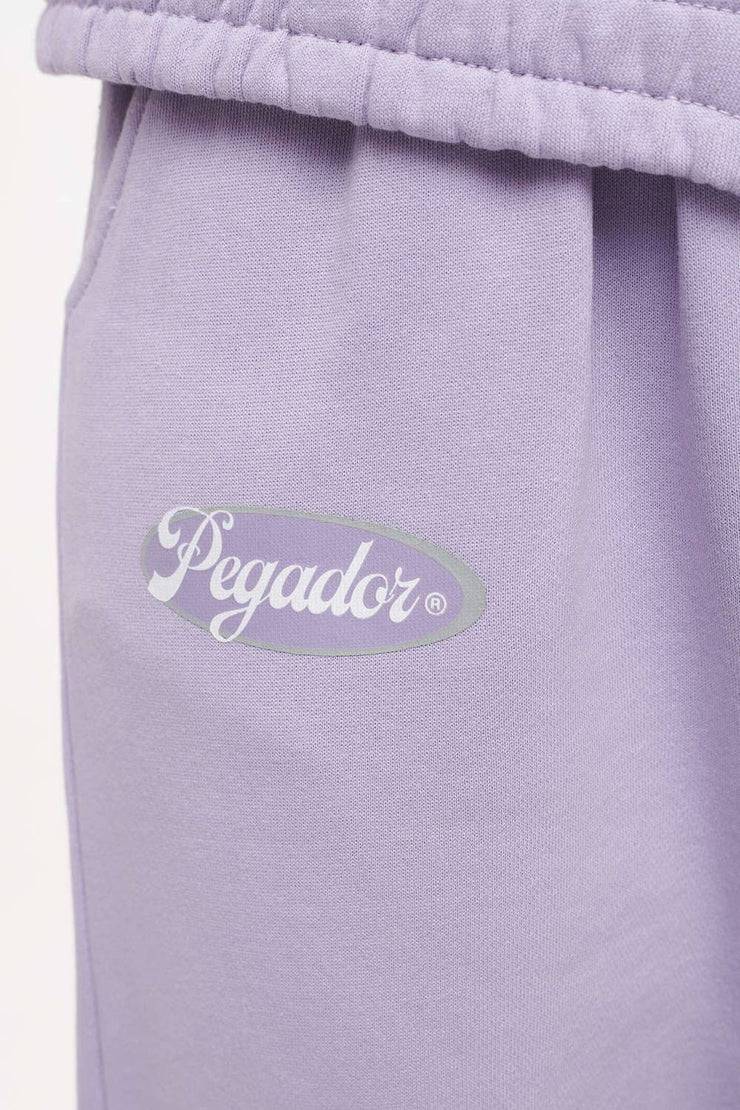 Pegador Olvera Straight Sweat Pants Vintage Washed Purple Paste Valentinstagsangebot