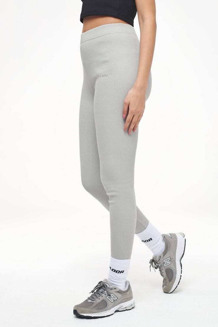 Pegador Jill Rib Leggings Vintage Washed Quiet Gray Heißer Verkauf