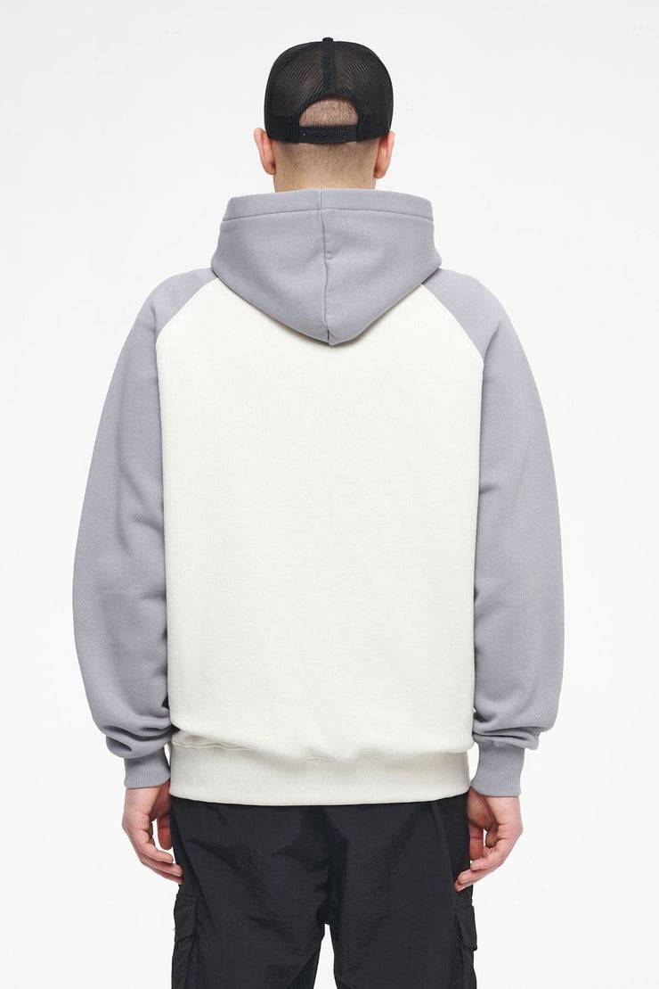 Pegador Keefer Raglan Hoodie Vintage Washed Angels Cream Dusk Grey Tägliche Deals