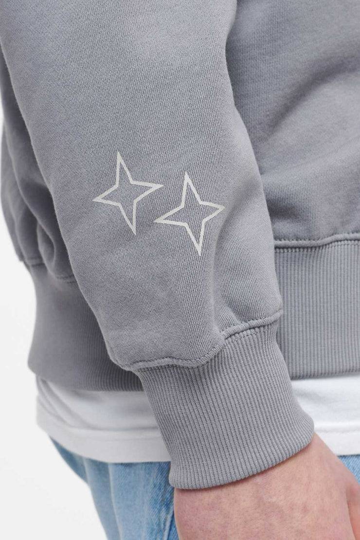 Pegador Salal Oversized Sweat Jacket Vintage Washed Dusk Grey Riesige Ersparnisse
