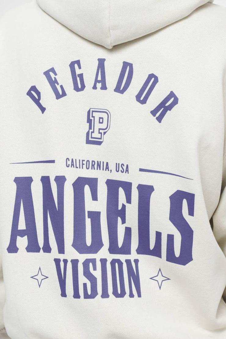 Pegador Salal Oversized Sweat Jacket Vintage Washed Angels Cream VIP-Rabatte