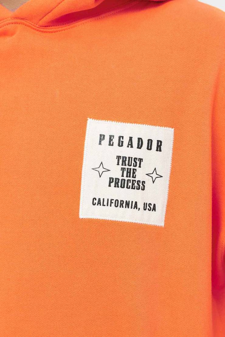 Pegador Salal Oversized Hoodie Vintage Washed Sunrise Orange Super Sparpreis