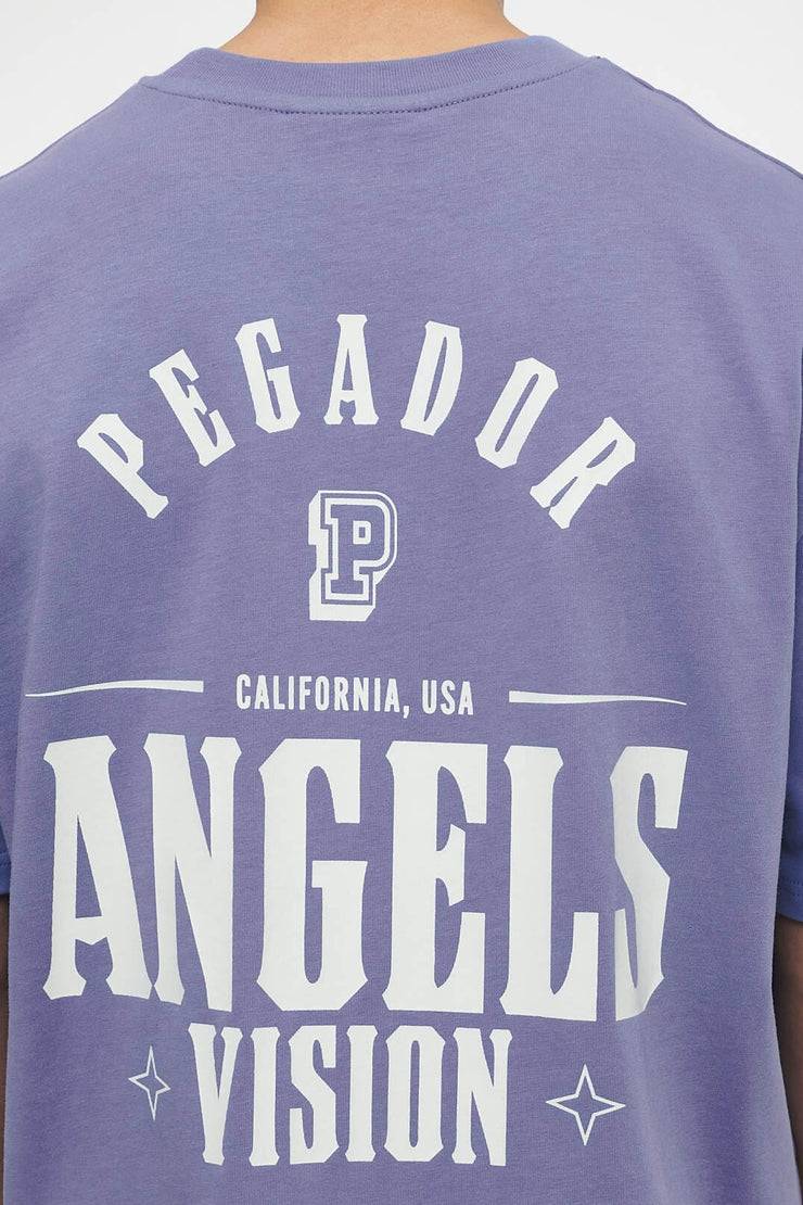 Pegador Salal Oversized Tee Vintage Washed Magic Violet Wochenangebot