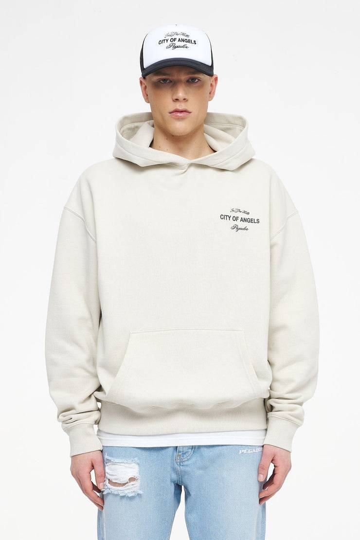Pegador Wallace Oversized Hoodie Vintage Washed Angels Cream Letzte 3 Tage