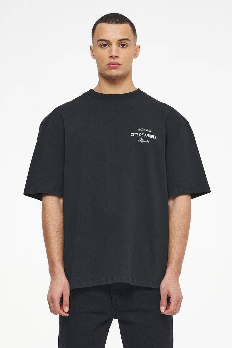 Pegador Wallace Oversized Tee Vintage Washed Black Ink JETZT KAUFEN
