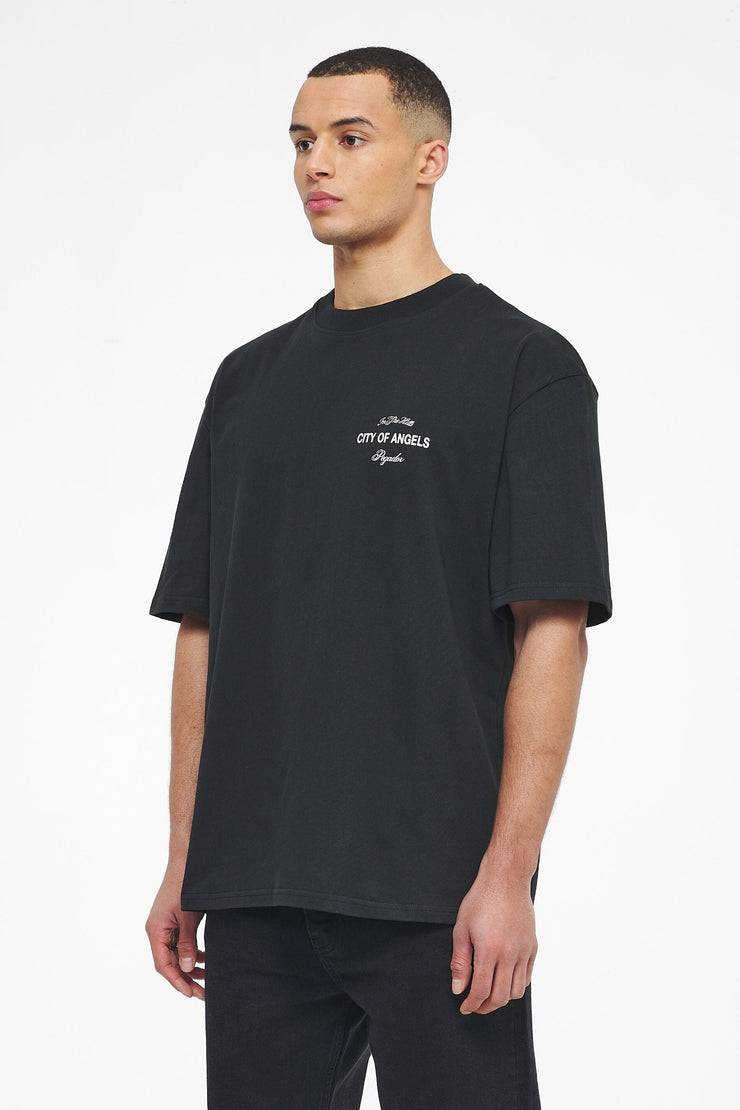 Pegador Wallace Oversized Tee Vintage Washed Black Ink JETZT KAUFEN