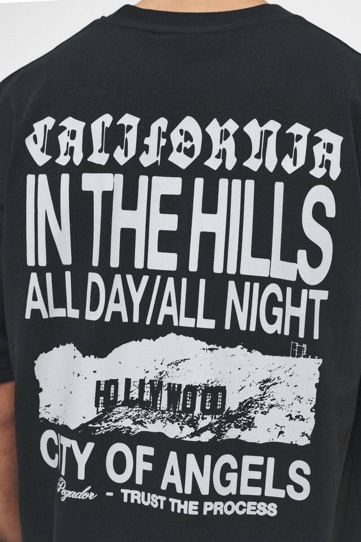 Pegador Wallace Oversized Tee Vintage Washed Black Ink JETZT KAUFEN