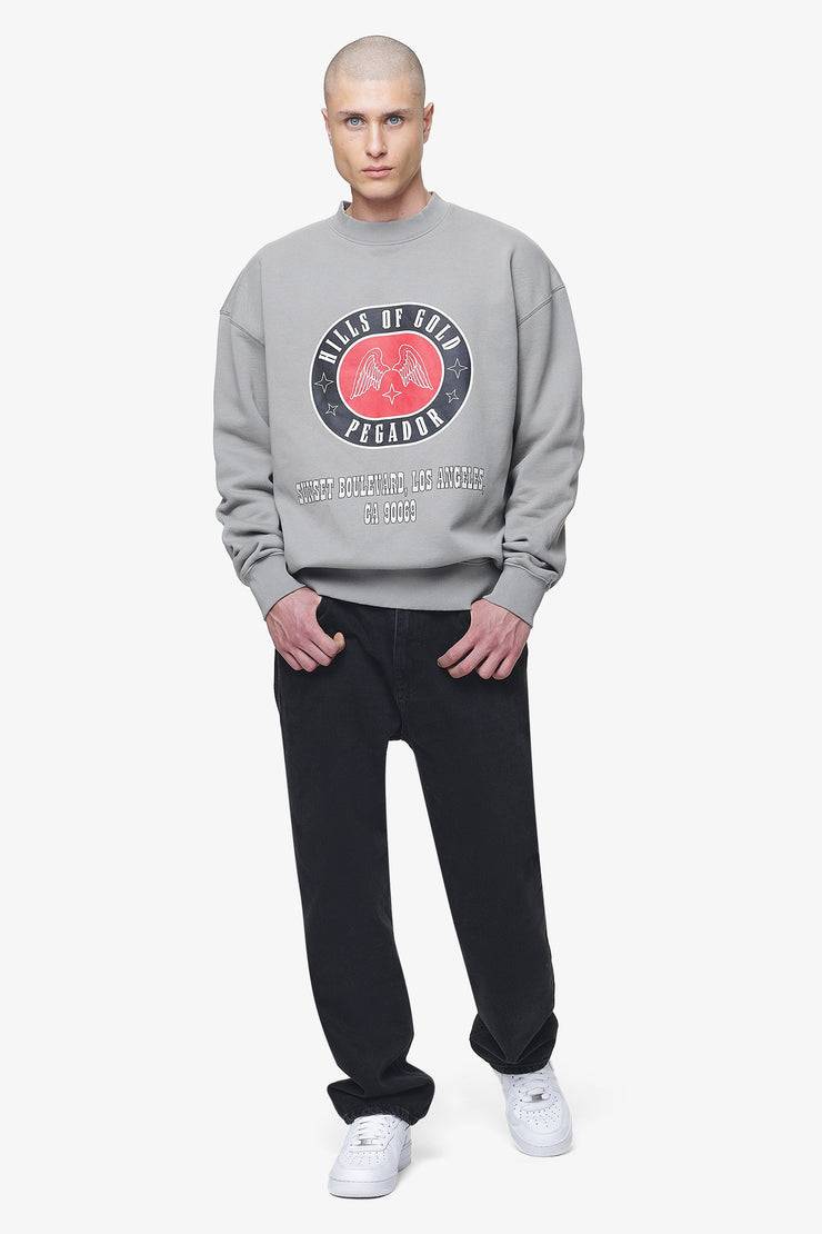 Pegador Algon Oversized Sweater Vintage Washed Dusk Grey Zeitbegrenzte Promotion