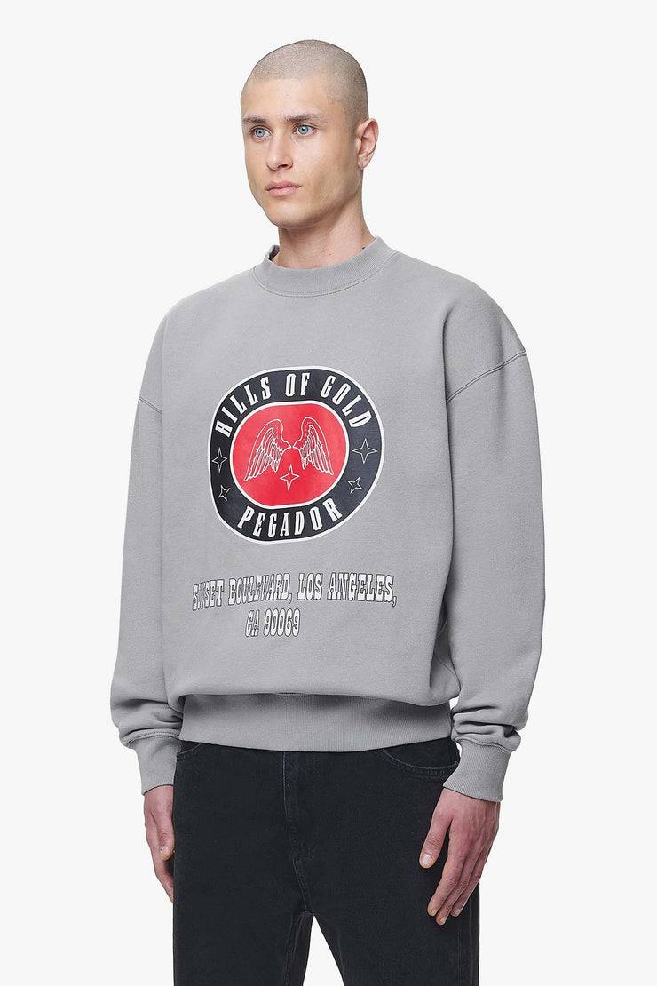 Pegador Algon Oversized Sweater Vintage Washed Dusk Grey Zeitbegrenzte Promotion