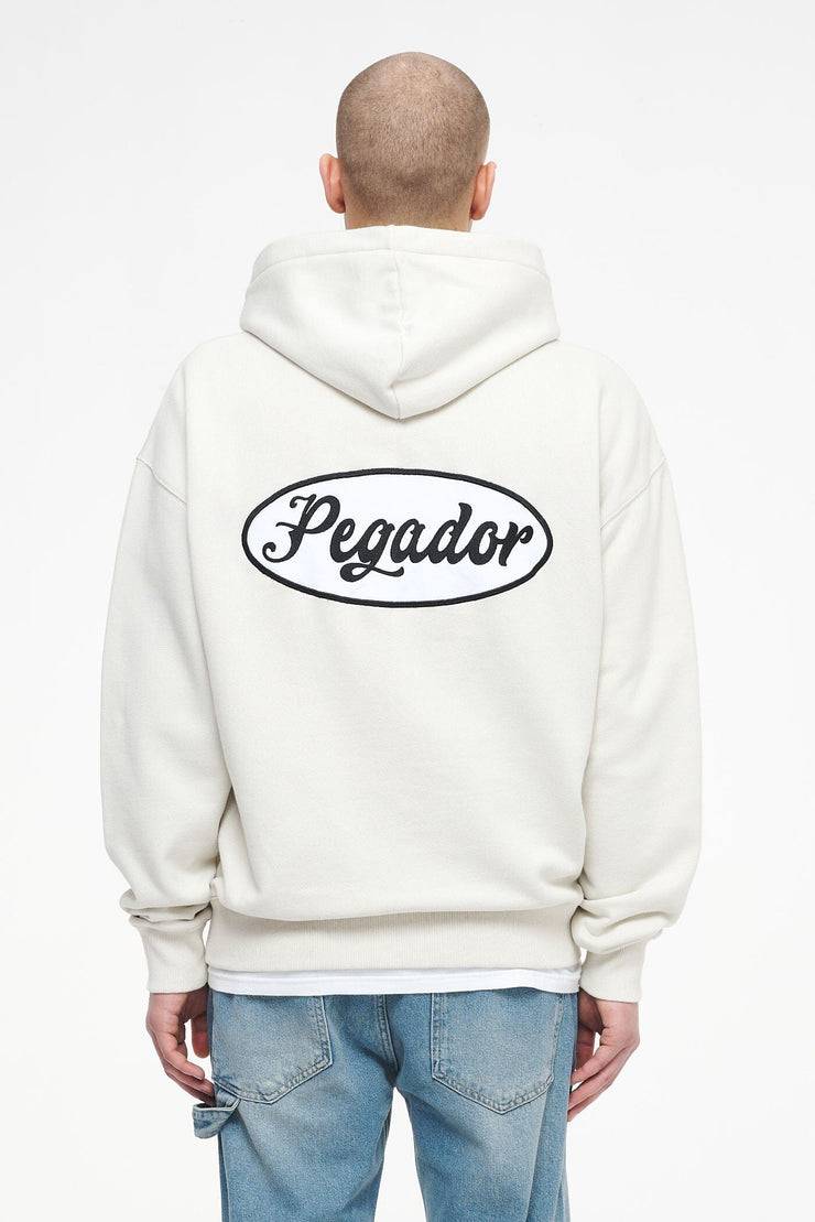 Pegador West Oversized Sweat Jacket Vintage Washed Angels Cream Bis zu 60% Rabatt