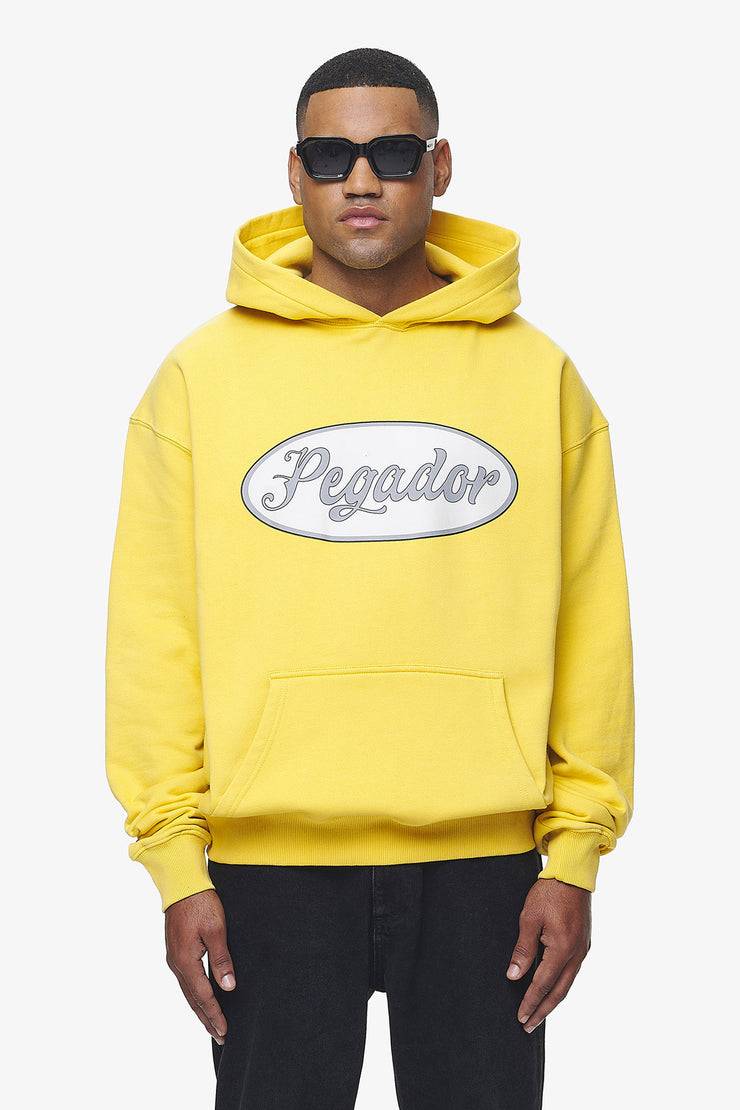Pegador West Oversized Hoodie Vintage Washed Solar Yellow Bis zu 65% Rabatt
