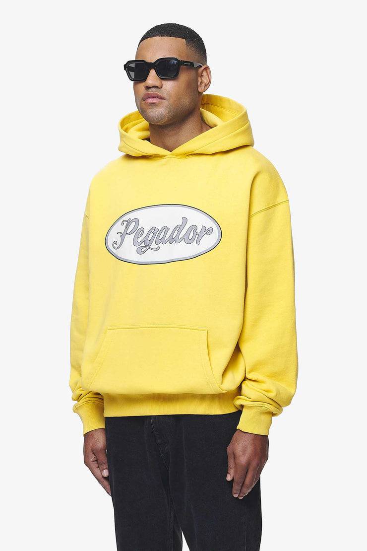 Pegador West Oversized Hoodie Vintage Washed Solar Yellow Bis zu 65% Rabatt