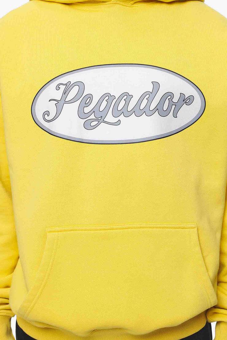 Pegador West Oversized Hoodie Vintage Washed Solar Yellow Bis zu 65% Rabatt
