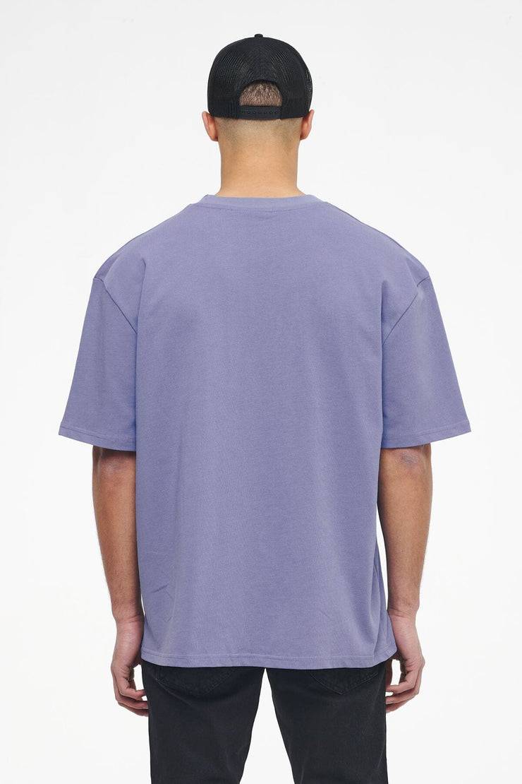 Pegador West Oversized Tee Vintage Washed Magic Violet Sonderangebot der Fabrik