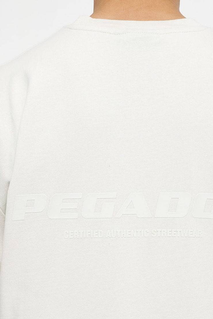 Pegador Colne Logo Oversized Tee Vintage Washed Angels Cream Gum 50% Rabatt mit kostenlosem Versand