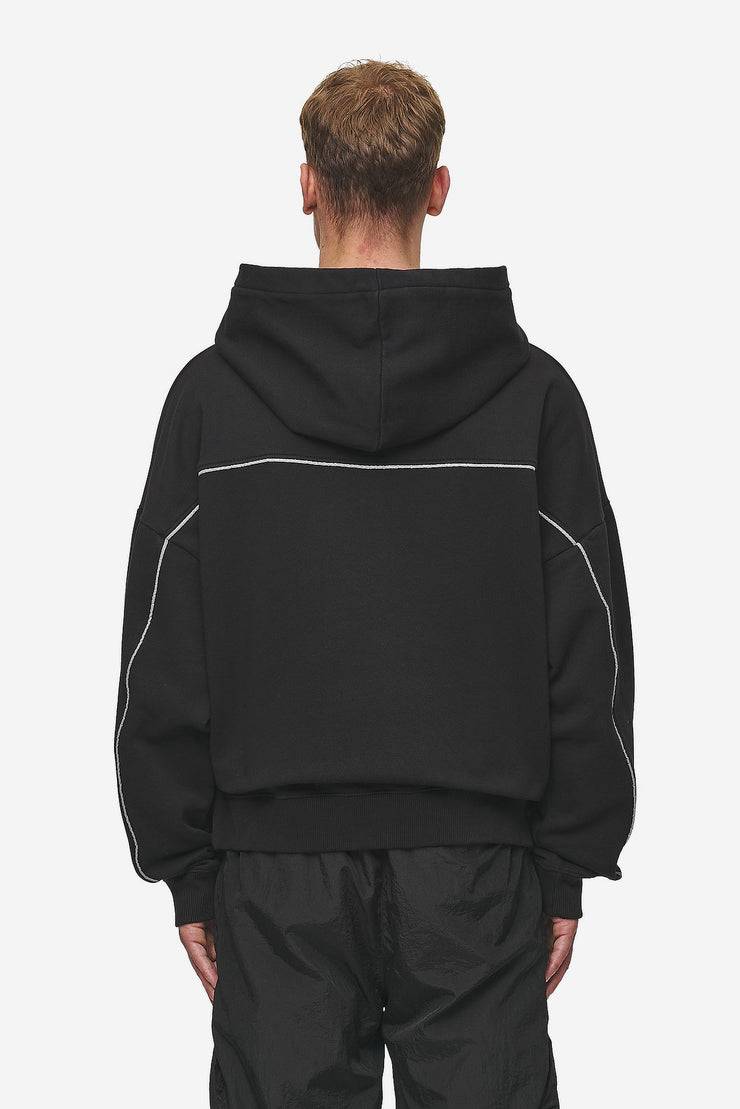 Pegador Beak Boxy Hoodie Washed Black Blitzverkäufe