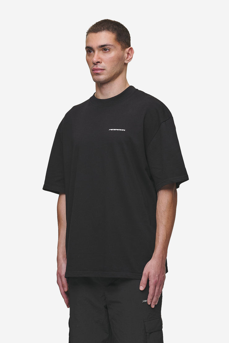 Pegador Madron Oversized Tee Washed Black Günstig kaufen