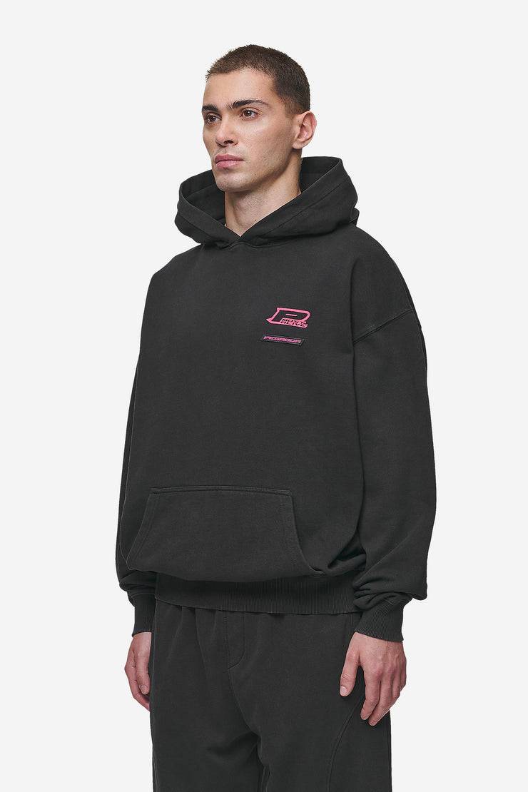 Pegador Hawkins Oversized Hoodie Vintage Black Begrenztes Angebot