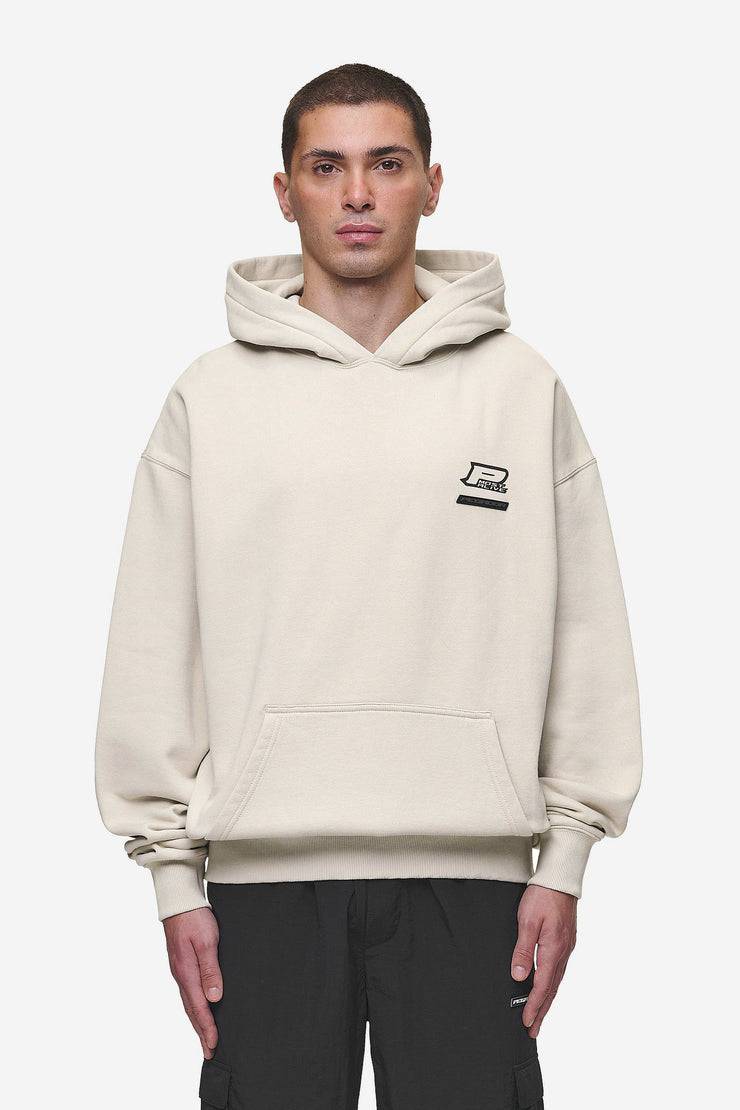 Pegador Hawkins Oversized Hoodie Washed Light Beige Online Shopping