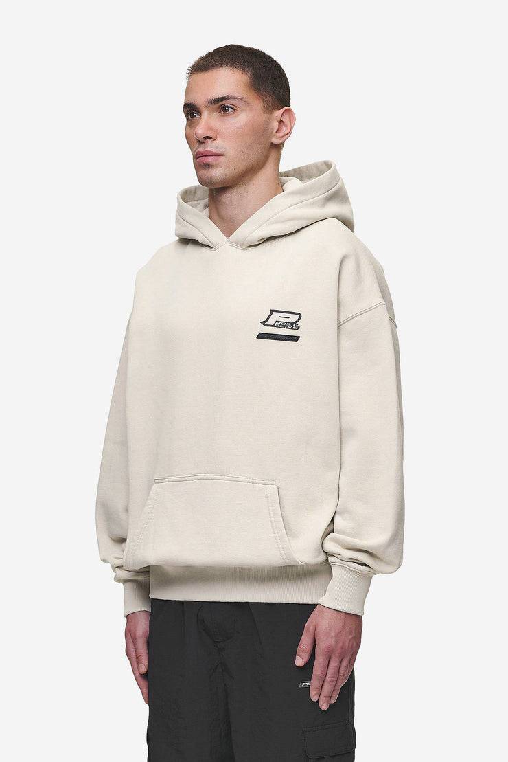 Pegador Hawkins Oversized Hoodie Washed Light Beige Online Shopping