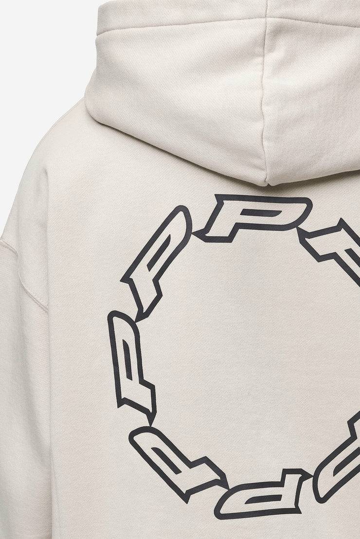 Pegador Hawkins Oversized Hoodie Washed Light Beige Online Shopping