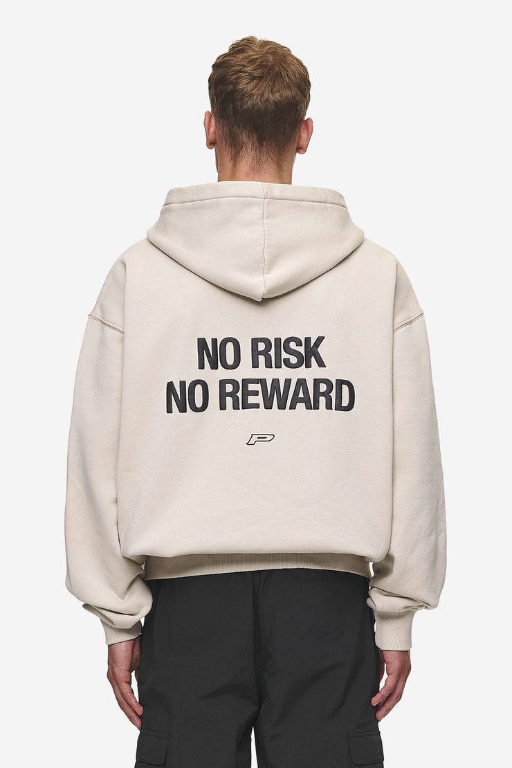 Pegador Fox Oversized Sweat Jacket Washed Light Beige Preisnachlass