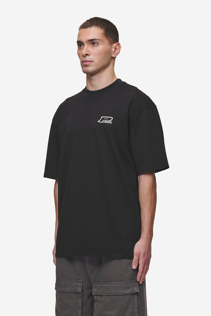 Pegador Fox Oversized Tee Washed Black Black Friday