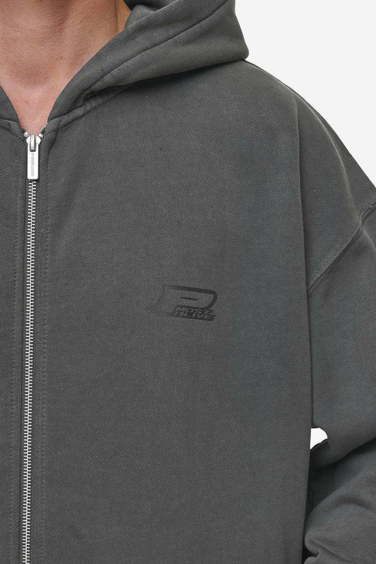 Pegador Lance Oversized Sweat Jacket Vintage Anthracite Osterangebot